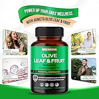 Vista 3 de Premium Olive Leaf & Fruit CoQ10, Berberine, Magnesium, Vitamin K2 & ALA Supports Cardiovascular, Metabolic & Antioxidant Health 150 Capsules