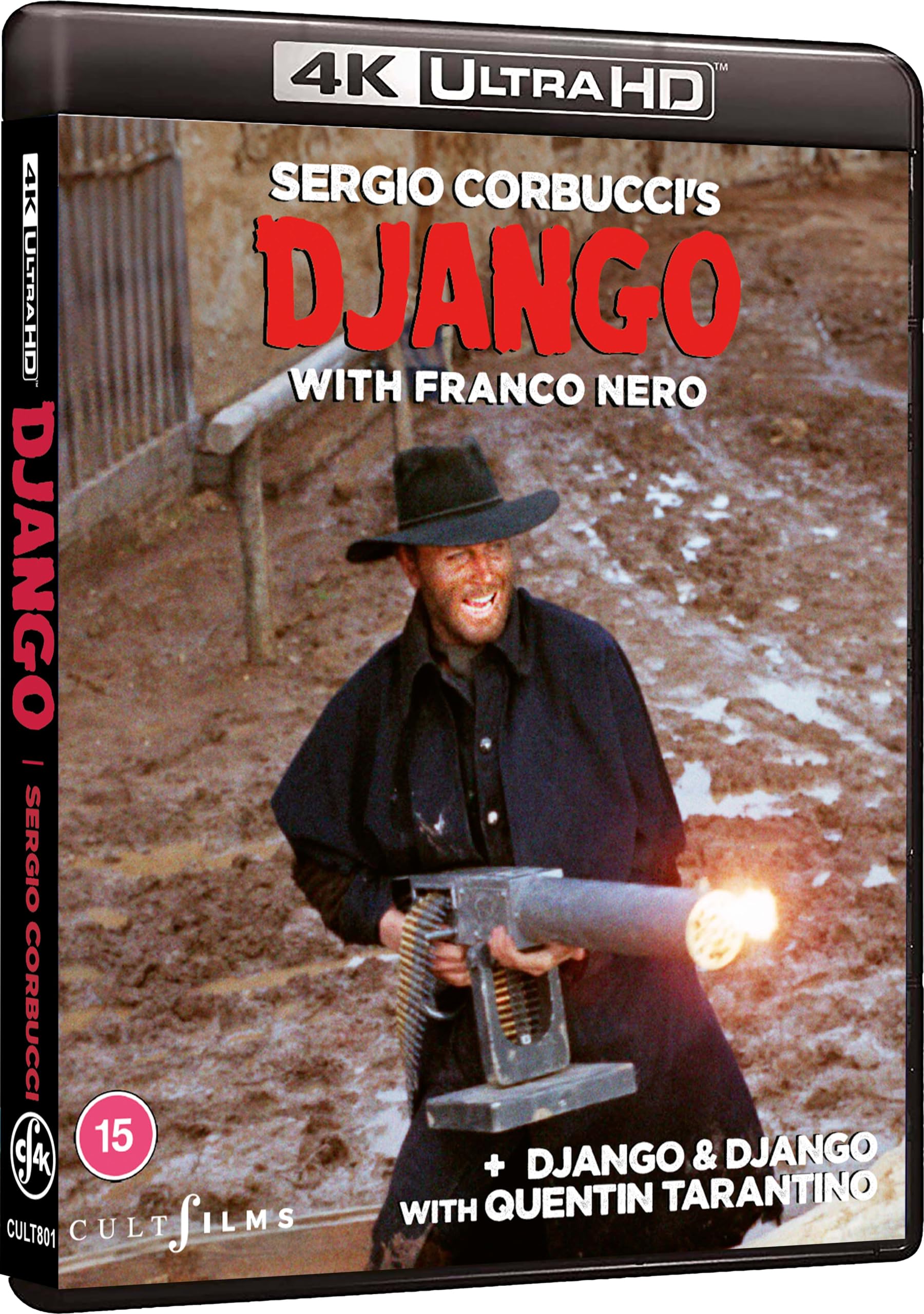 Django 4K UHD Blu-ray Eduardo Fajardo Loredana Nusciak José Bódalo Franco Nero