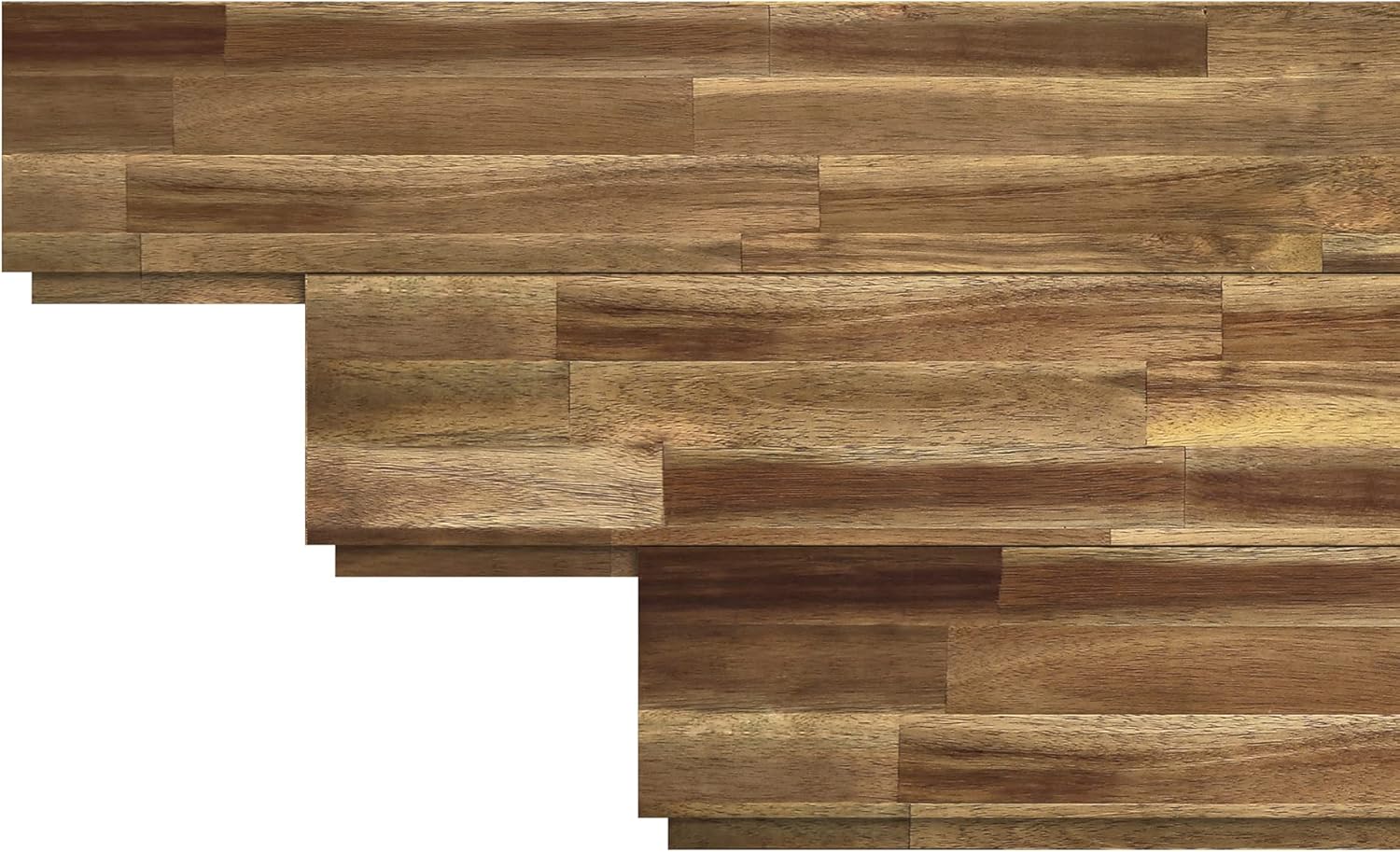 Interbuild Acacia Solid Wood Wall Panels Easy Install Shiplap for