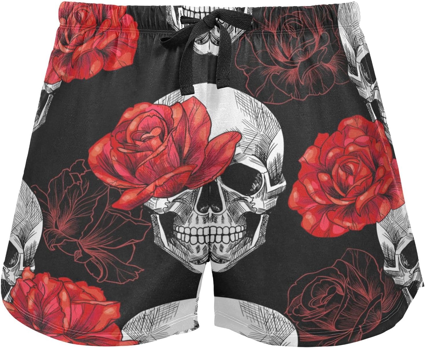 Women Pajama Shorts Lounge Bottom Leopard Print Cheetah Sleepwear Drawstring Pj Bottoms Jogging Yoga Sweat Shorts