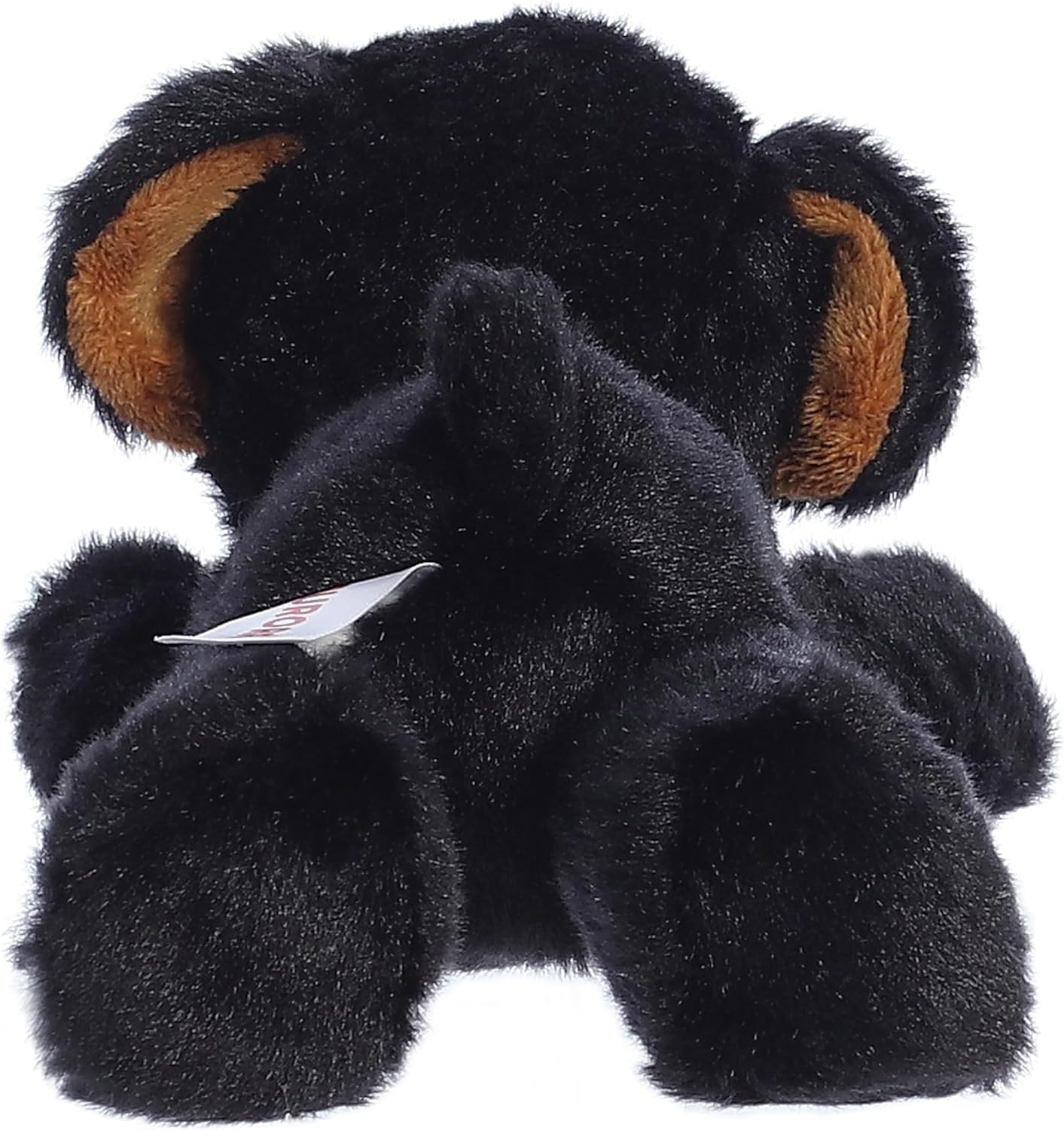 Aurora® Adorable Mini Flopsie™ Raina™ Stuffed Animal - Mini Companions Ready for Playful Adventures - for Kids All Ages, Toddlers, Adults, and Families - Black 8.5 Inches