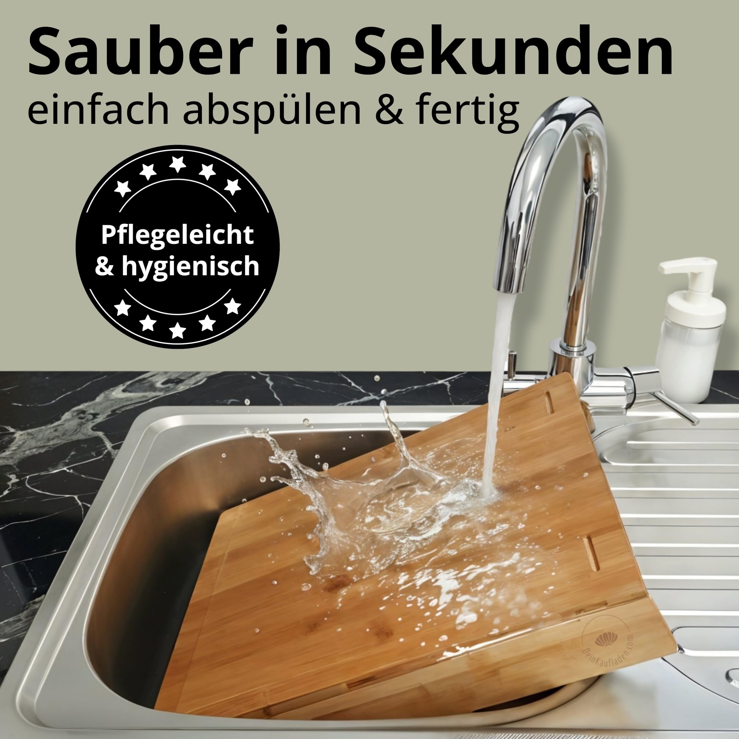 Tabla de cortar de madera con bandejas y tapas | cortar, recoger y almacenar | práctico accesorio de cocina | tabla de cortar ideal para cocinar de forma eficiente | Tabla de madera XXL para cocina