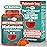 Maxi Health 1mg Melatonin Gummies - Kids Melatonin Chewables with Natural Cherry & Orange Flavor - Adult and Baby Sleep Help Supplement to Support Restful Nights (60 Count)