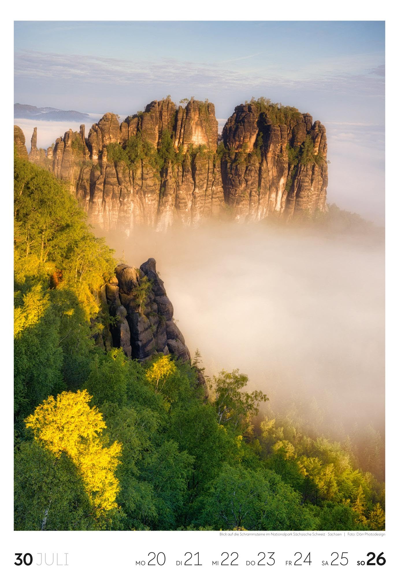 Natur Wochenkalender 2026 | Natur-Kalender mit 53 großformatigen Bildern im Hochformat (29x42 cm) | Heimische Flora und Fauna
