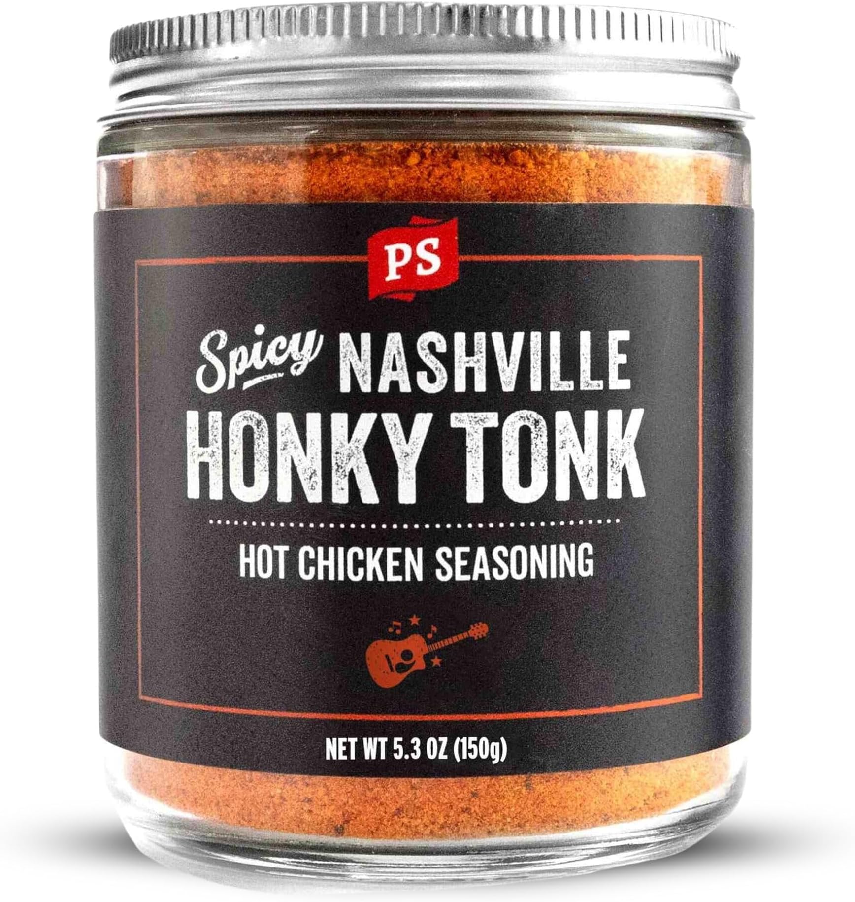 Honky Tonk Nashville Hot Chicken Seasoning - Spicy Chicken BBQ Seasoning and Rubs for Smoking, Grilling, Frying, Roasting - Nashville Style Dry BBQ Rub for Poultry, Wings, Ribs, Dips