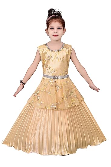 Arshia Fashions Girls Frock Gown Dress