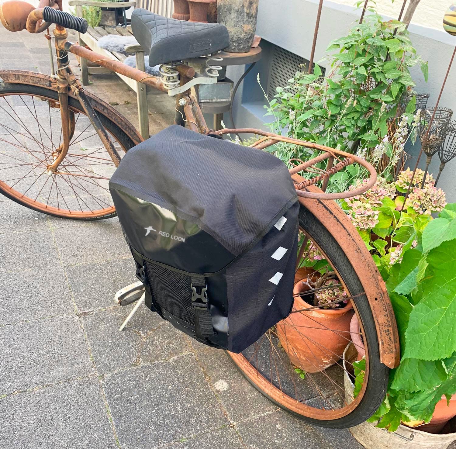 Borsa Da Bicicletta Portapacchi Red Loon 28L – Trolley Con Ruote E Manico Telescopico, Impermeabile - 2