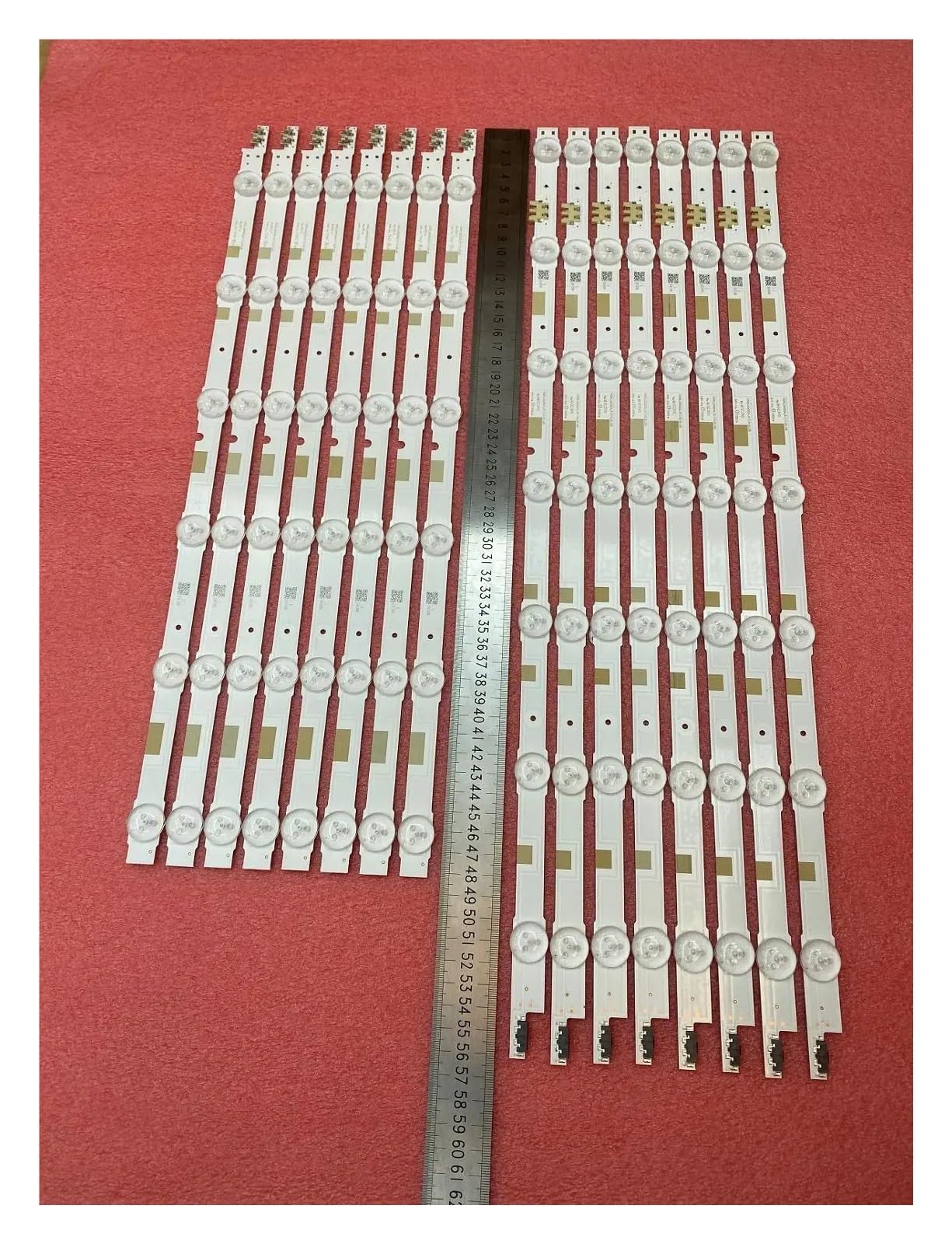 16 Teile/satz led-hintergrundbeleuchtung streifen for UE50JU6800 UE50JU6850 UE50JU6800K UE50JU6850 BN96-38479A 38480A V5DR_500SCA 500SCB_R1