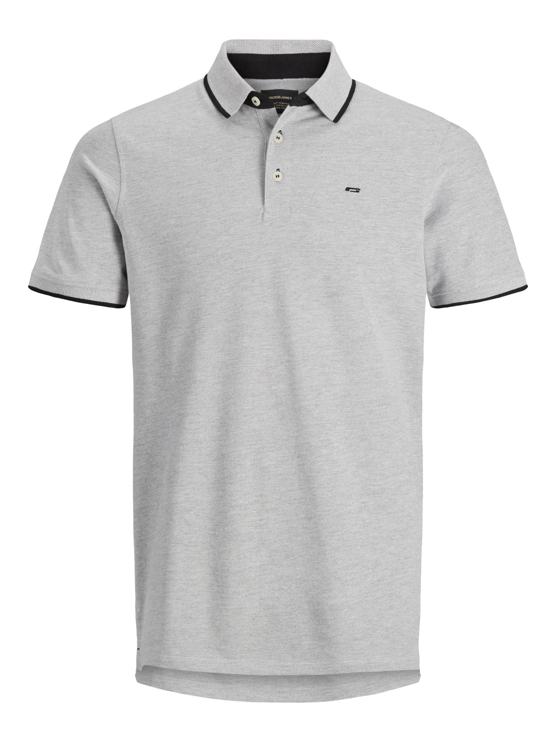 JACK & JONES Polo Plain Shirt Collar Polo