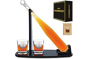 Baseball Whiskey Decanter Set: Elevate Your Home Bar Game