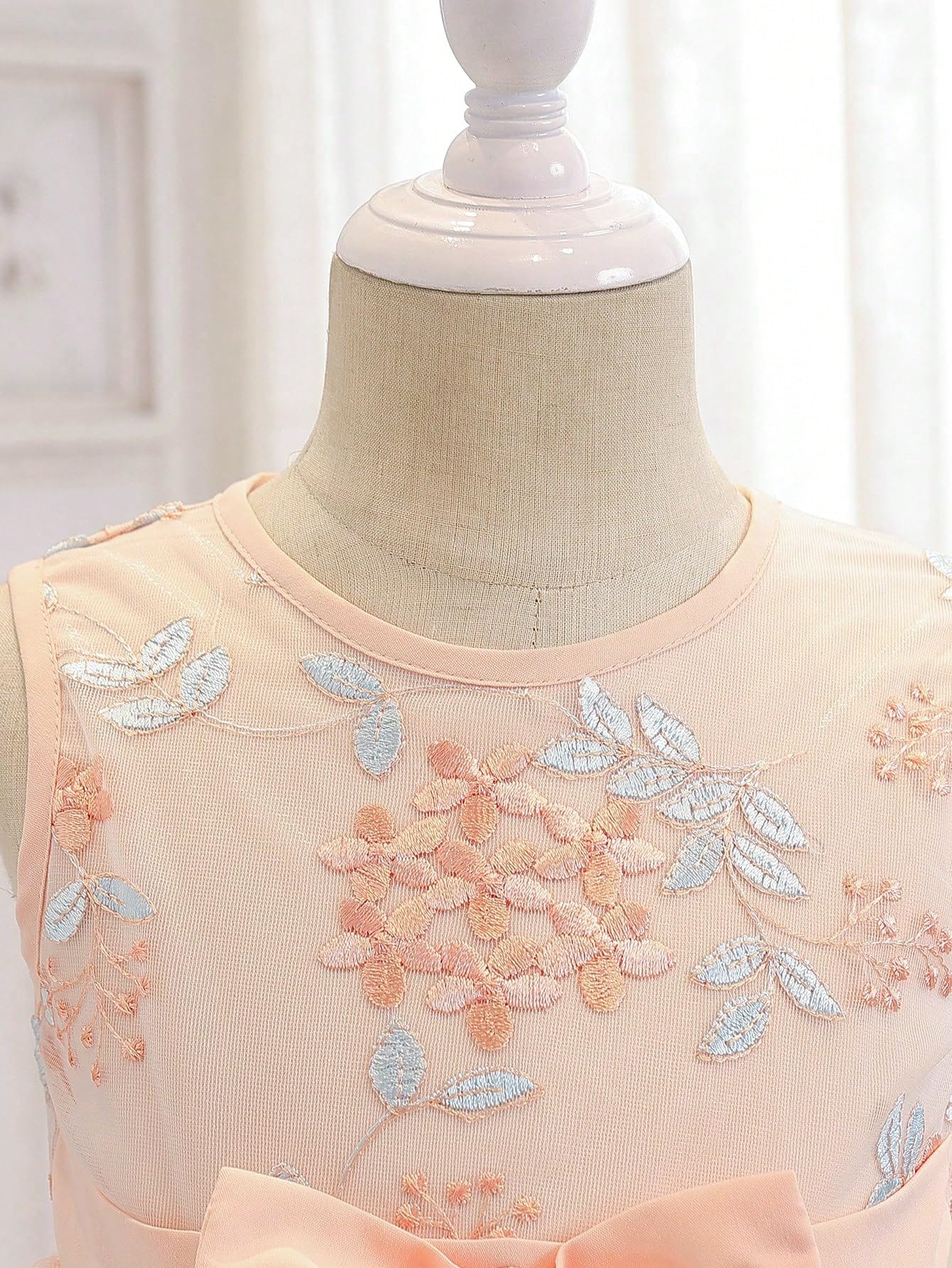 Tagas Vestido de princesa para niñas, vestido de niña, vestido de cumpleaños para niñas, vestido acampanado hasta la rodilla