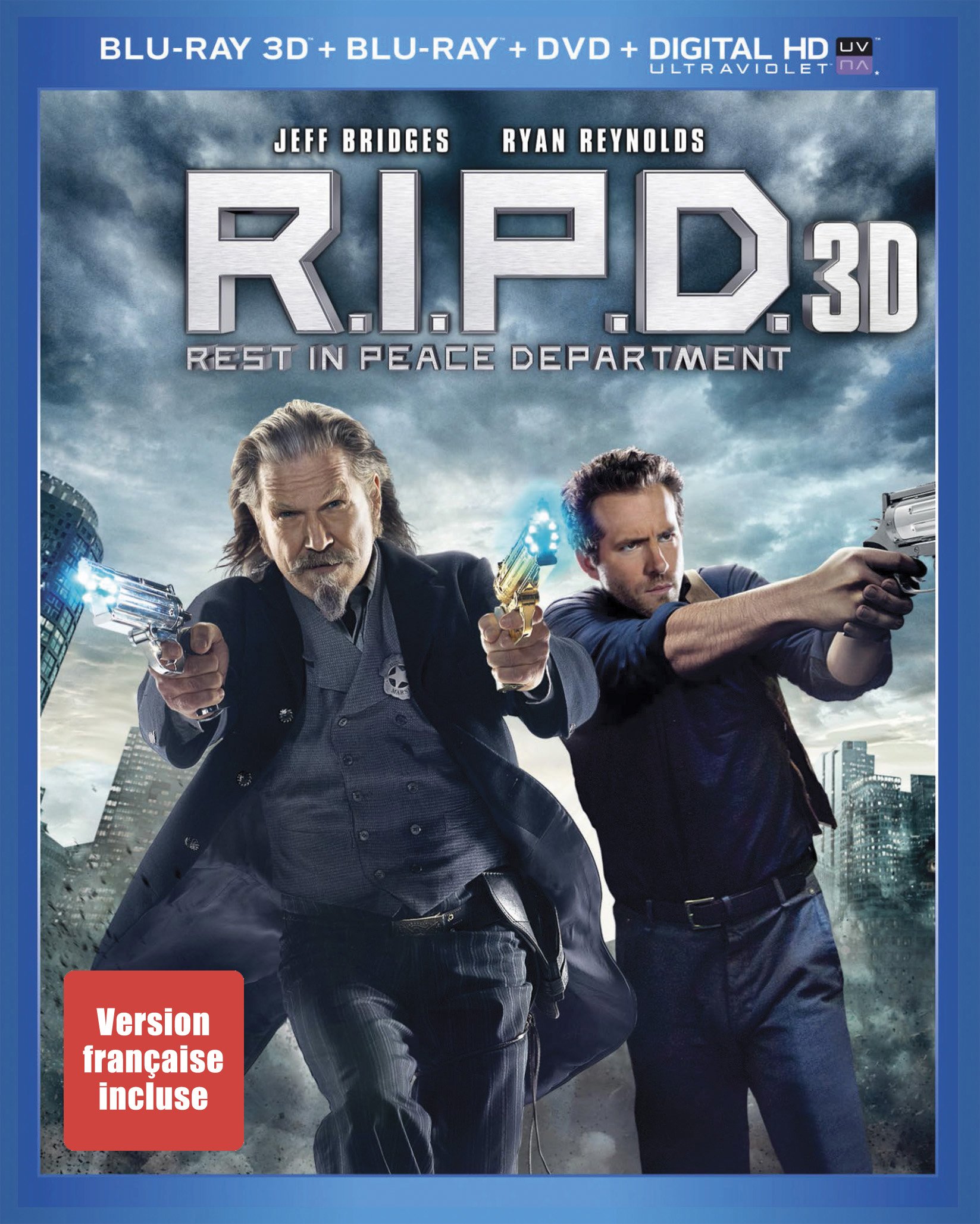 R.I.P.D. [Blu-ray 3D + Blu-ray + DVD + UltraViolet] [Blu-ray]