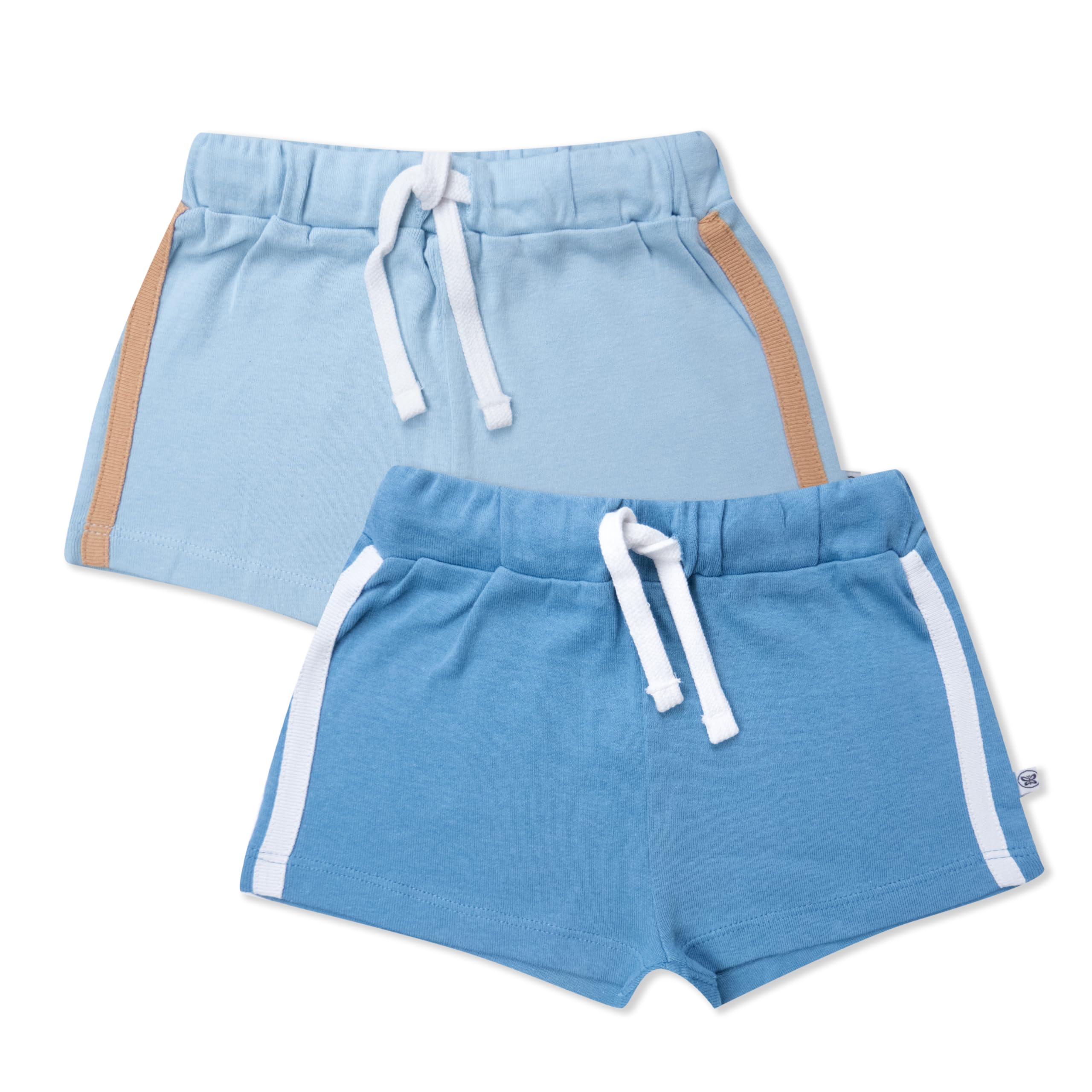 Short cargo et ensemble bébé en coton bio HonestBaby - 7