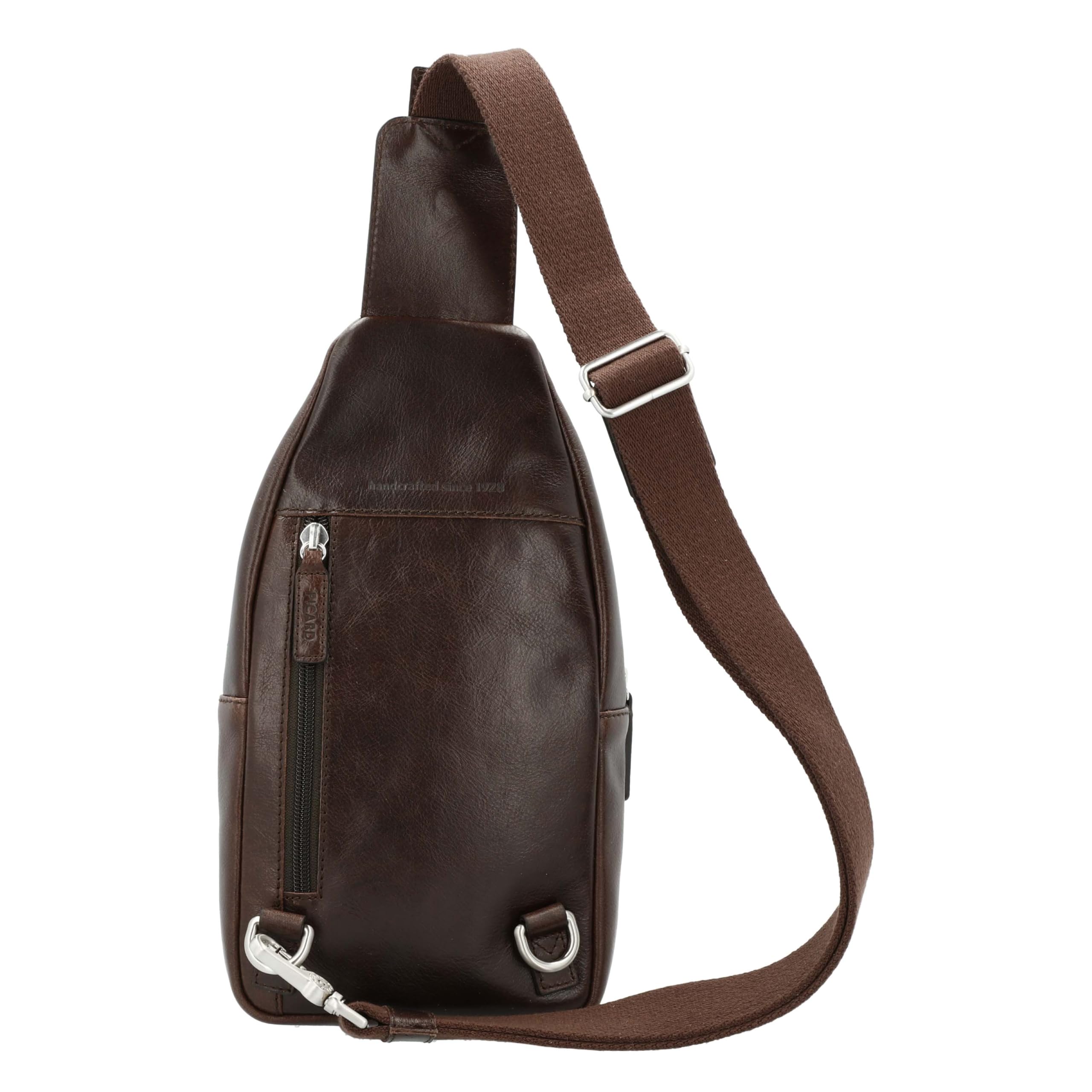 Picard Herren Cross-body Umhängetasche BUDDY aus Echtleder Klein | mit Reißverschluss | Cross-Body Umhängetasche | Alltag
