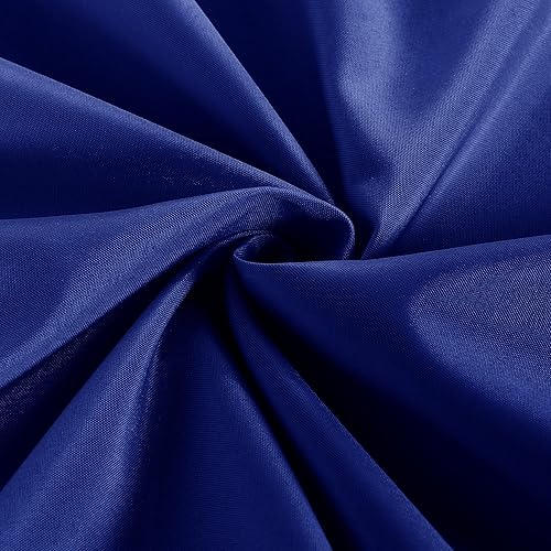 Miniatura 6 de Obstal Paquete de 2 manteles para mesas rectangulares de 6 pies, resistente al agua, lavable, de poliéster, protector para bodas, banquetes y ferias