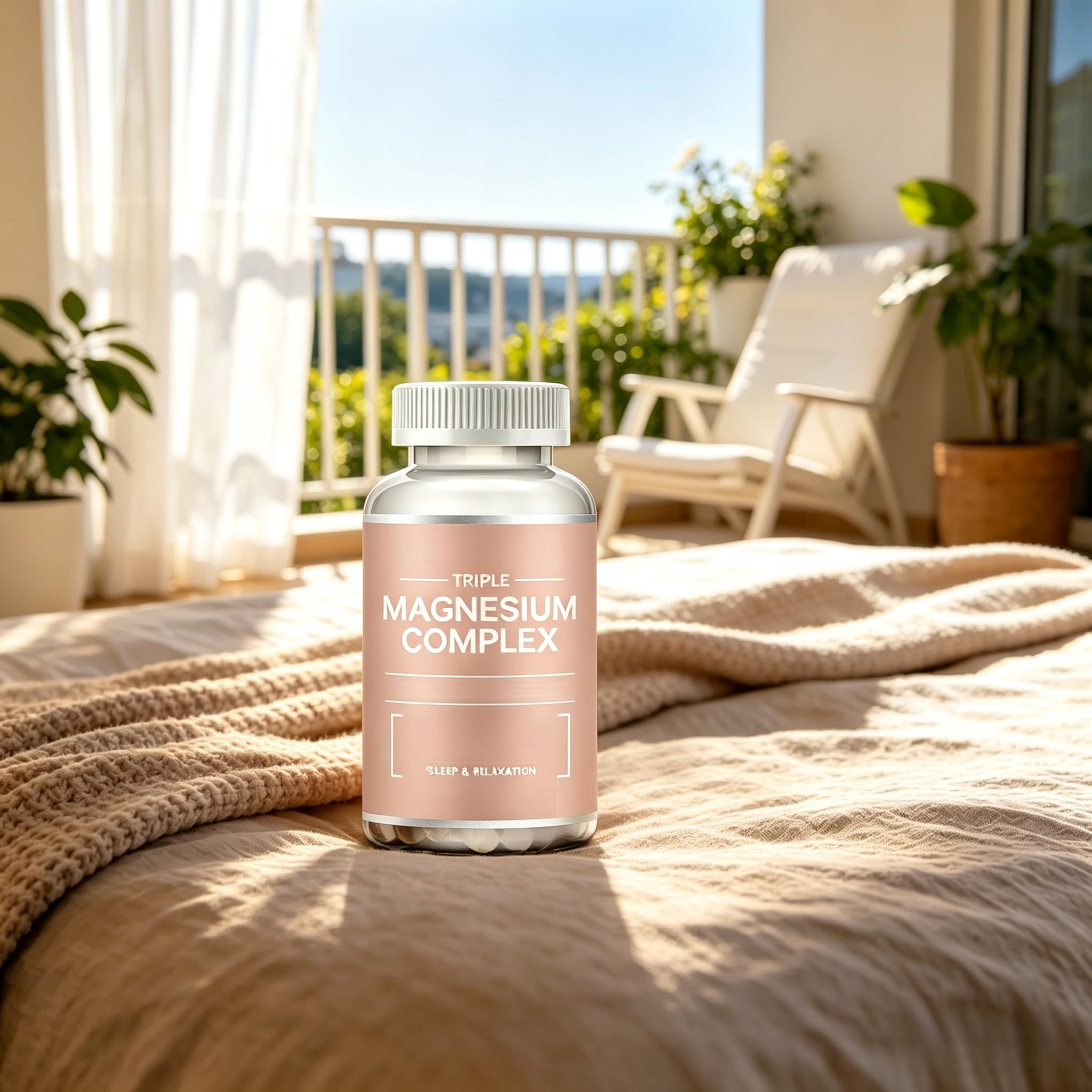 Magnesium Complex, una formula di magnesio biodisponibile | Per il sostegno dell'umore, del sonno e dell'energia (2 pezzi)