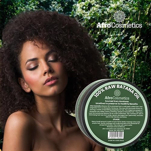 Miniatura 2 de Aceite de Batana de Honduras, 100% puro orgánico sin refinar, crecimiento natural del cabello al por mayor tarro de 4 onzas (4 onzas)