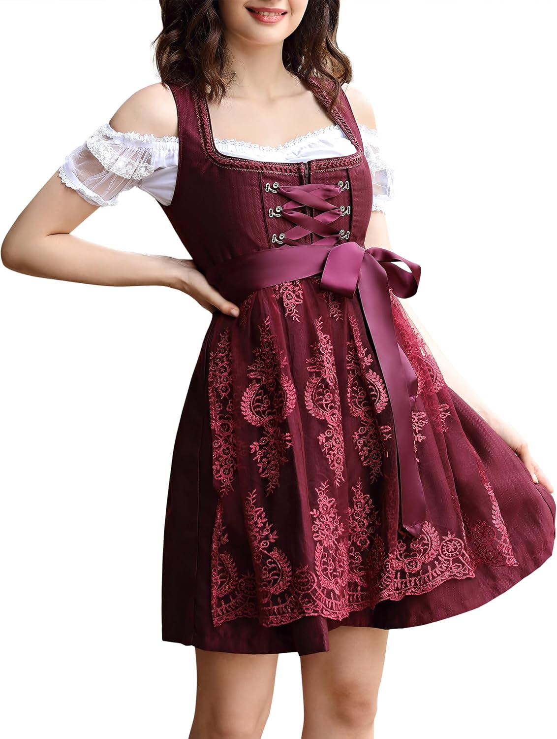 KOJOOIN Women Oktoberfest Festival Bavarian Costume