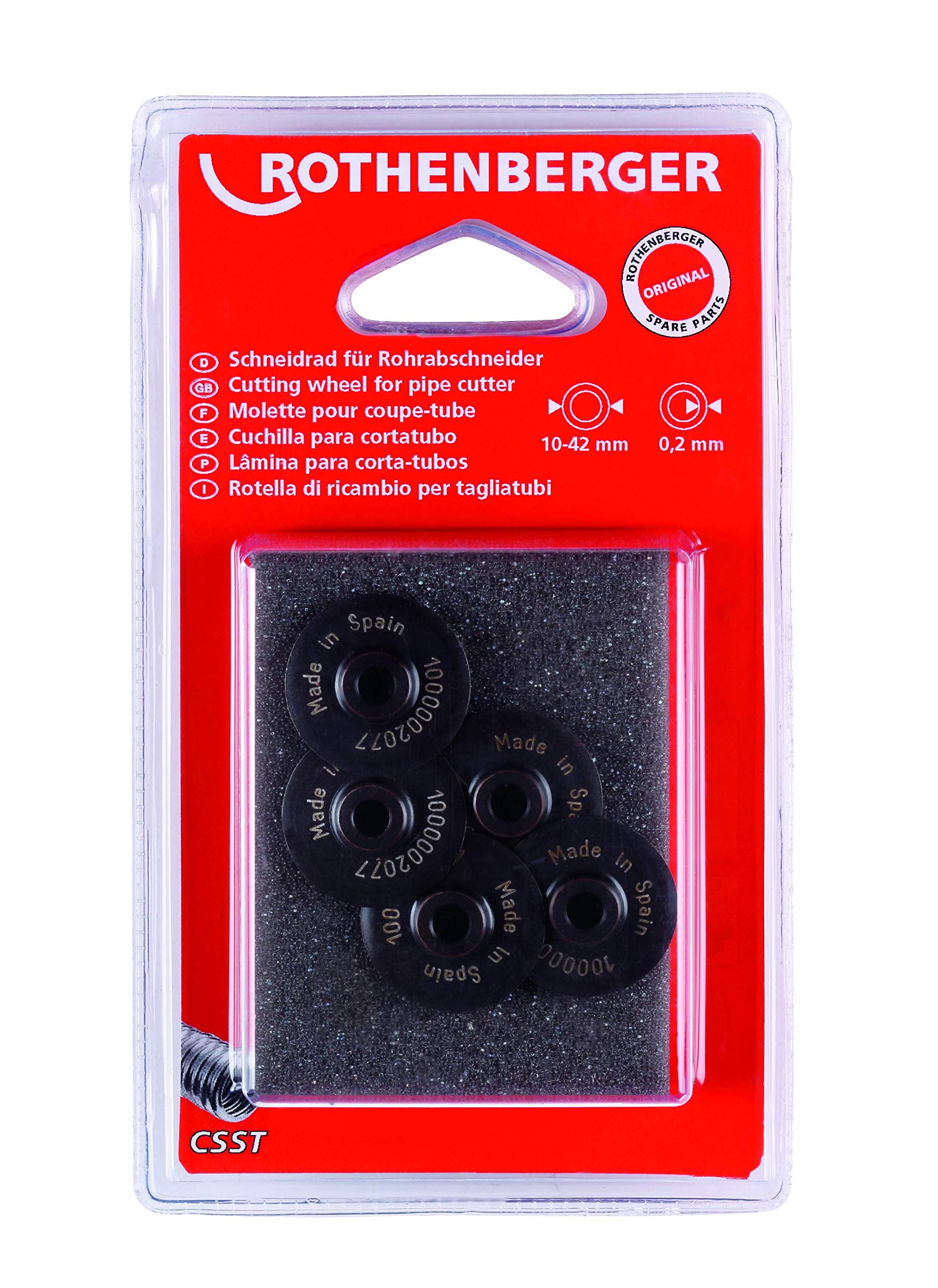 5 CUCHILLA P/CSST PIPE