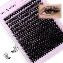 WENDY LASHES 3D-Effect Wispy Lashes Clusters 50D Volume Eyelash Clusters 10-18mm DIY