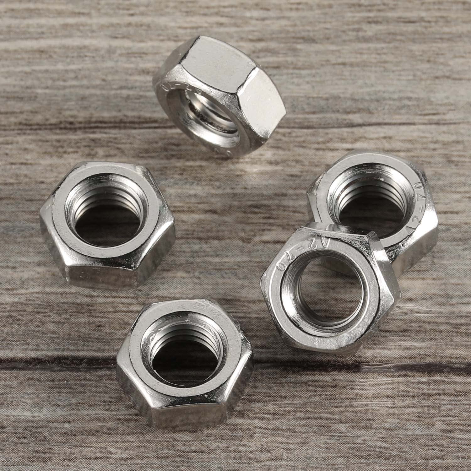M10 Bolts And Nuts Uxcell M10x1.25mm Thread UNF Serrated Hex Flange ...