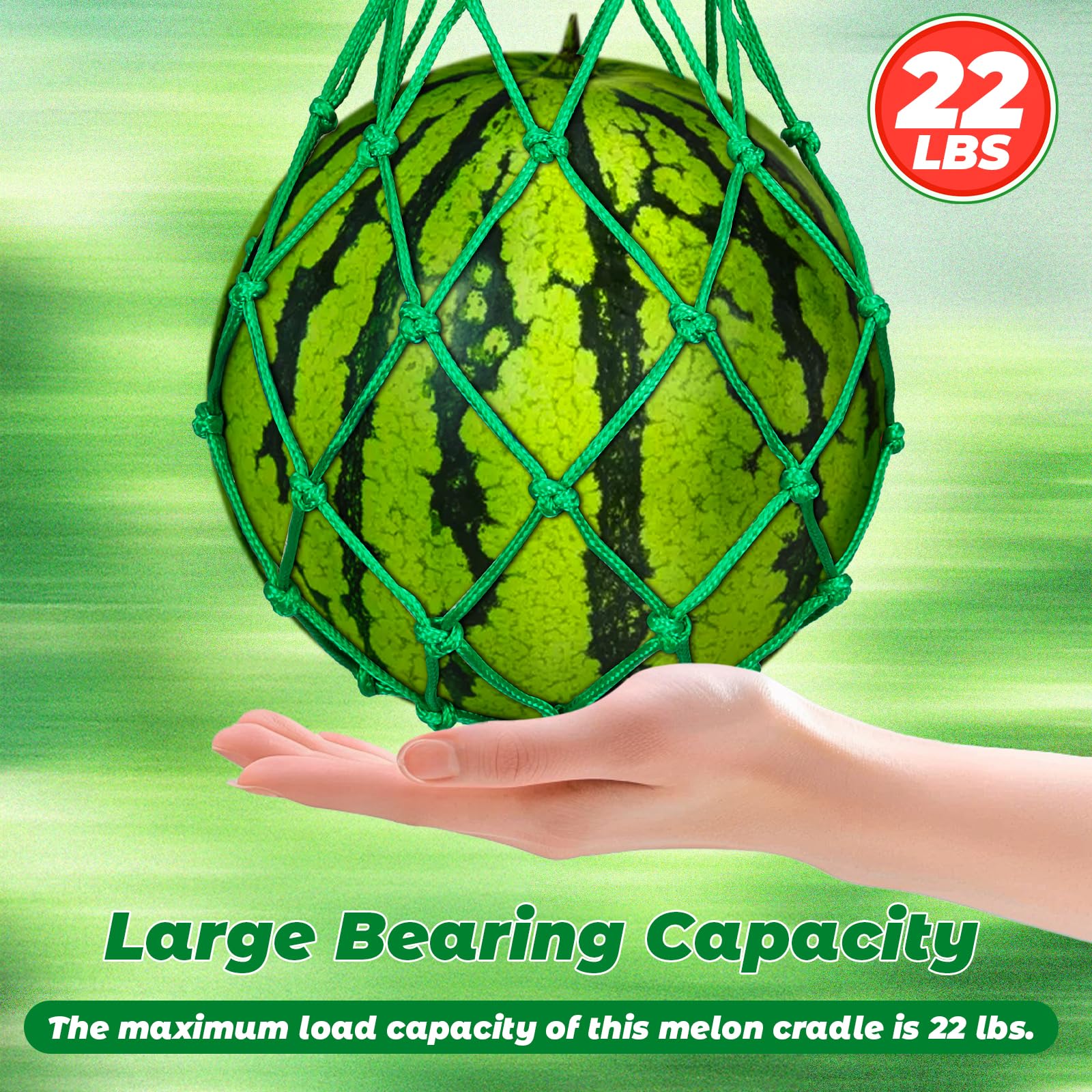 Amazon.com : yuuzue 12 Pcs Watermelon Net with 30 Cable Zip Ties