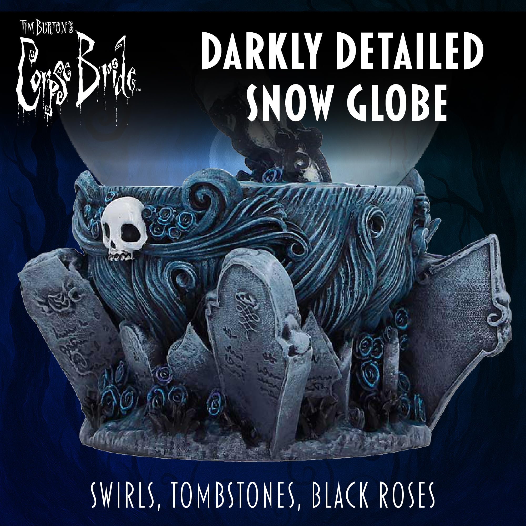 Amazon.co.jp: Nemesis Now Corpse Bride Snow Globe 15cm - 公式