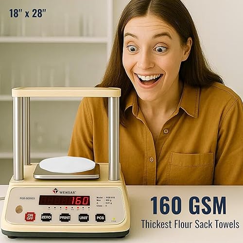 Miniatura 5 de Paños de cocina de algodón, absorbentes y sin pelusas, paños de cocina para lavar platos, trapos de cocina de secado rápido, paquete de 12 unidades