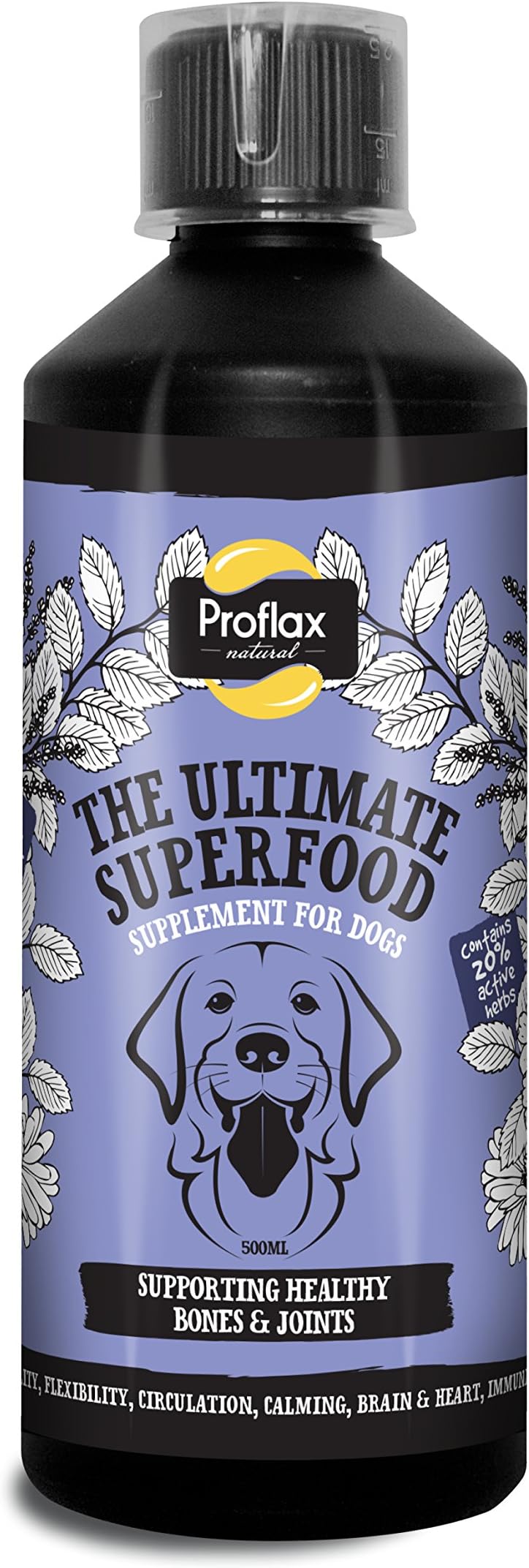 Proflax Omega 3 and Active Herbal Supplement for Dogs