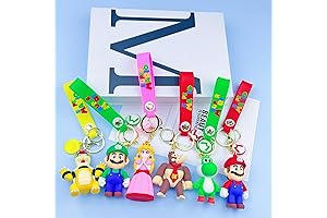 Llaveros de Mario Bros, Paquete de 6