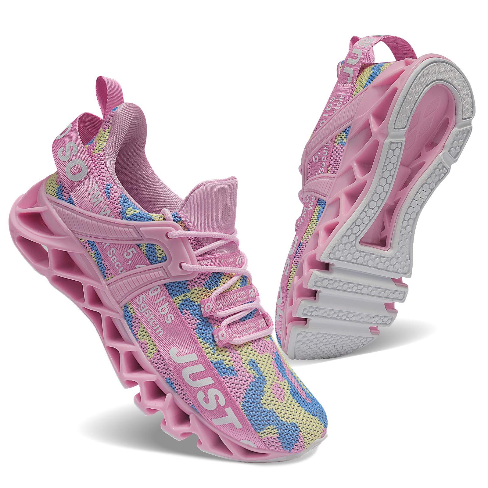 Women's Running Shoes Non Slip Athletic Tennis Walking Blade Type Sneakers