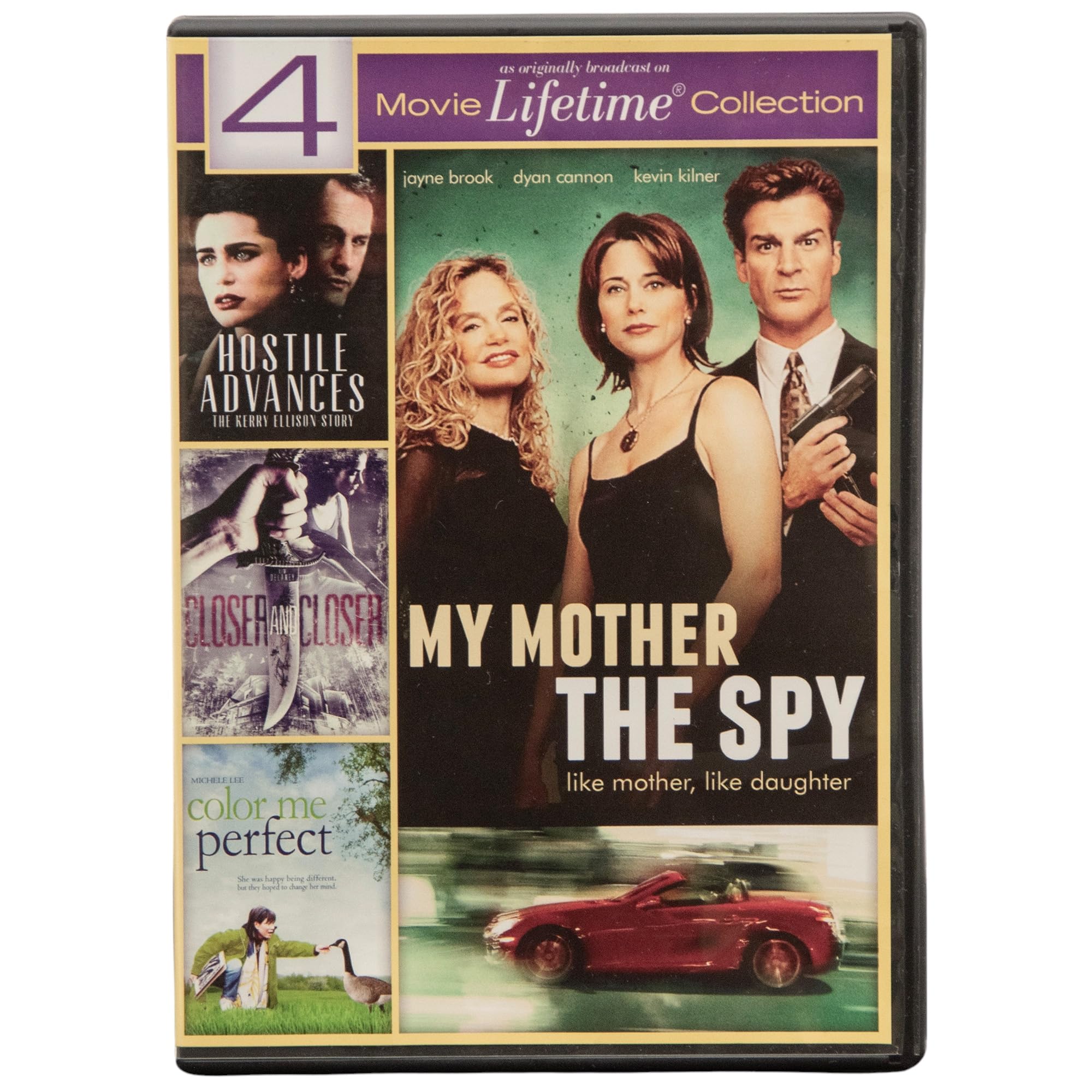 4-Movie Lifetime Collection Volume 2 DVD Películas Americanas Importadas