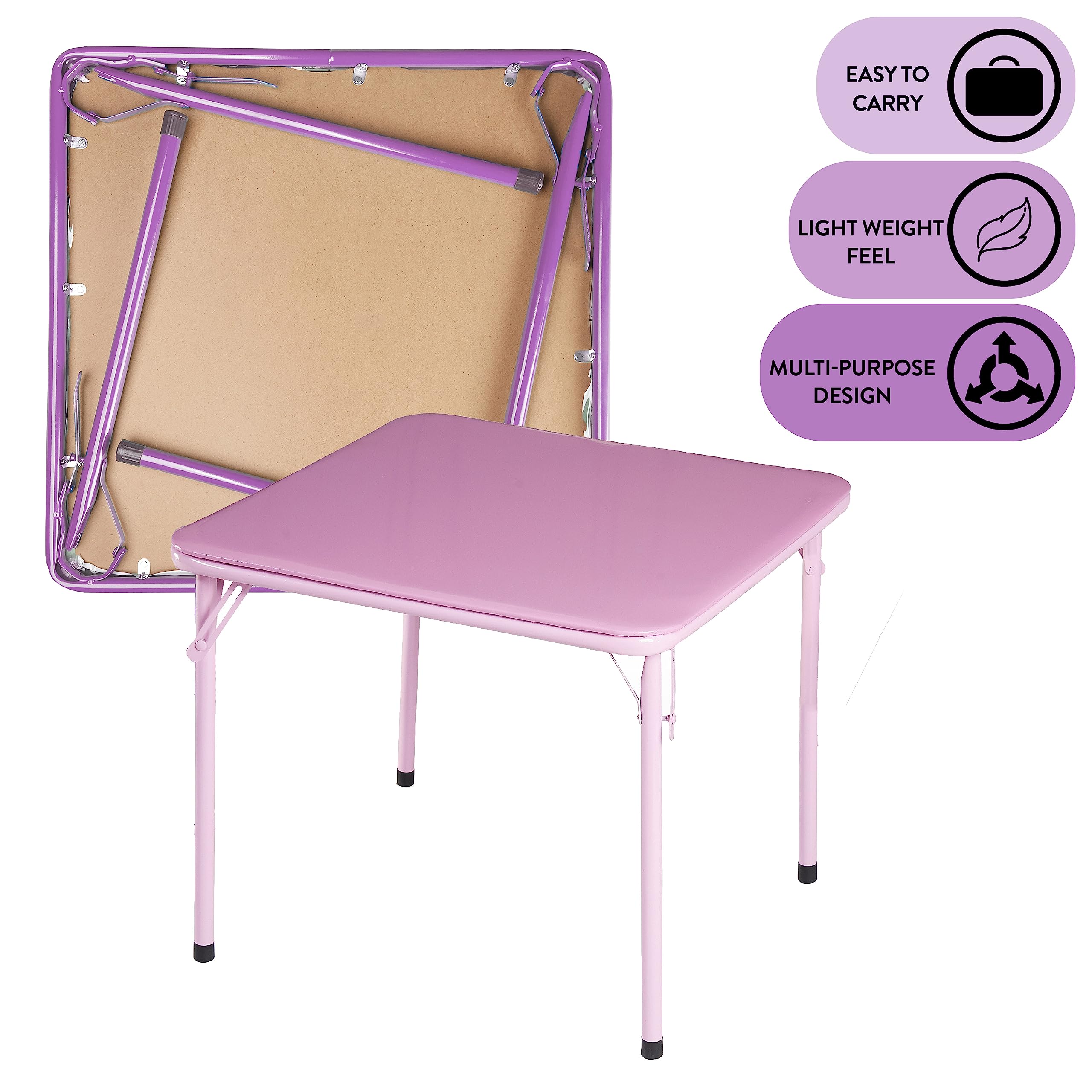 ジュエリーテーブルとイスのセット　ベイビーピンク Amazon.com: Heritage Kids Toddler Furniture Set | Kids Activity