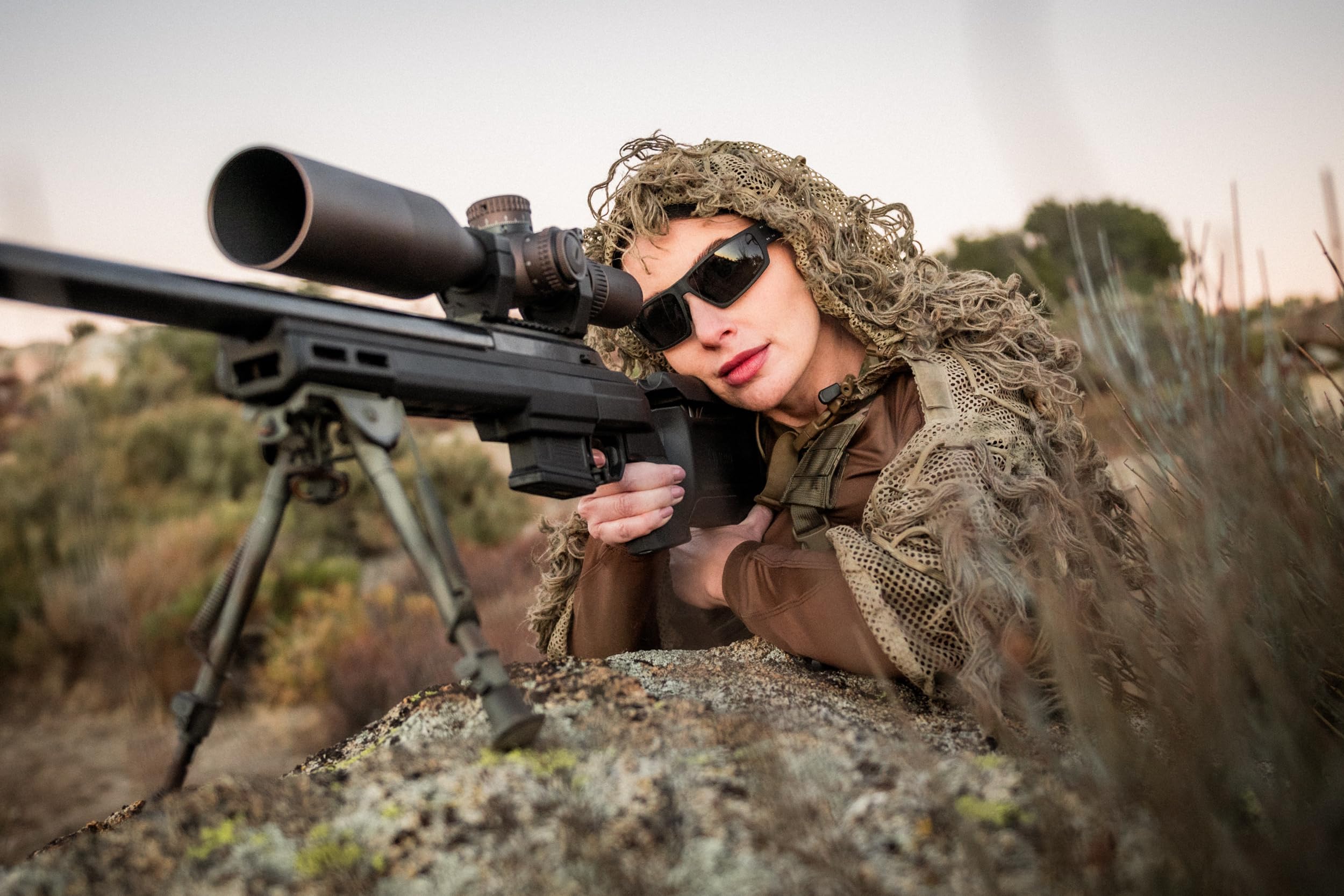 Gatorz Warhawk ANSI Z87+/MILSPEC - Gafas de sol balísticas, fabricadas en los Estados Unidos