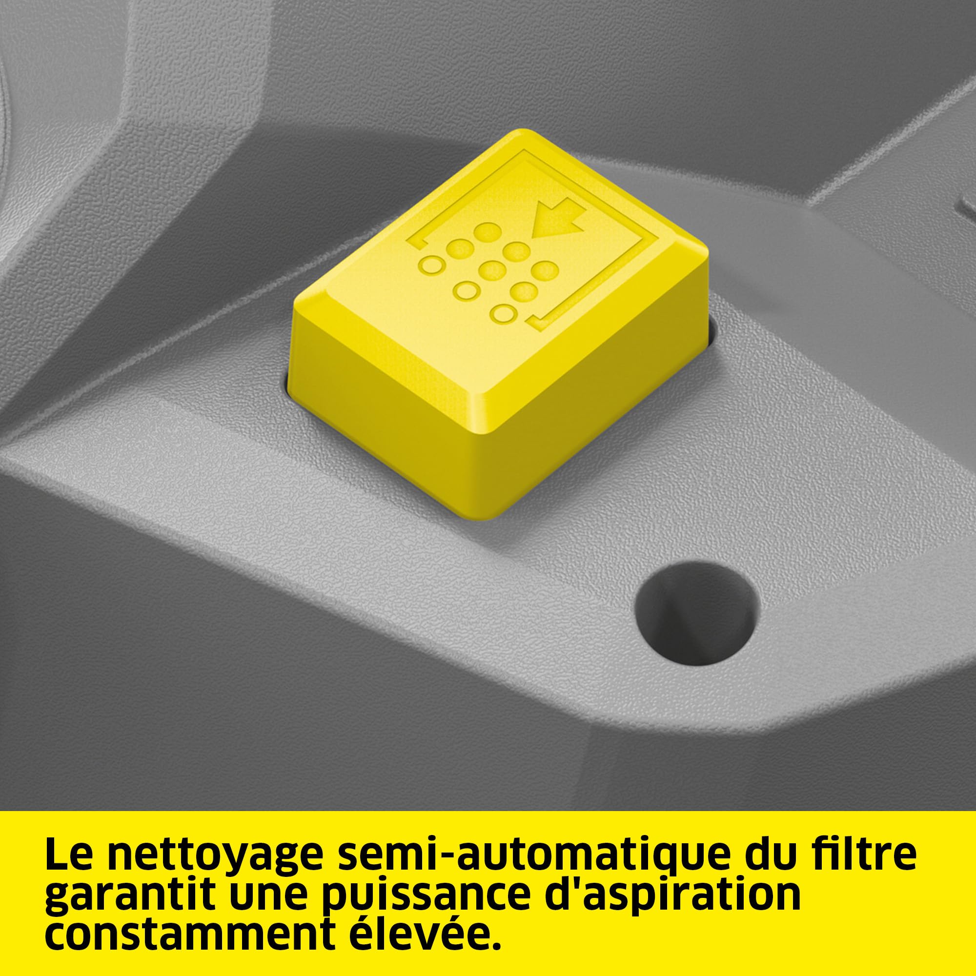 KÄRCHER Aspirateur Eau et poussières NT 22/1 AP L, Puissance : Max. 1300 W, Filtre Cartridge PES, réservoir : 22 l, Tuyau : 1,9 m, coude, suceur pour sols humides/secs (300 mm), buse de Fentes