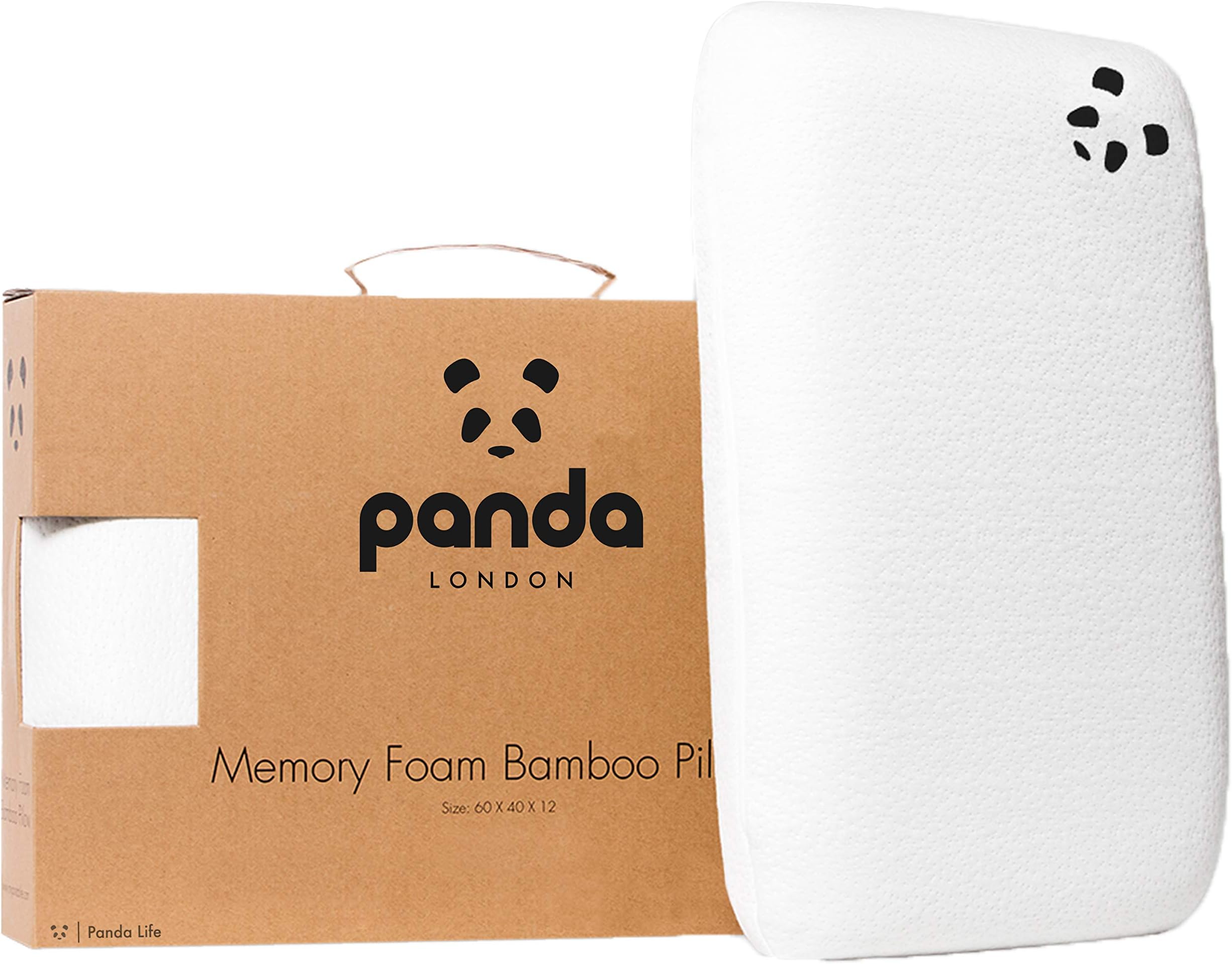 Panda Luxury Memory Foam Bamboo Pillow by Panda Home