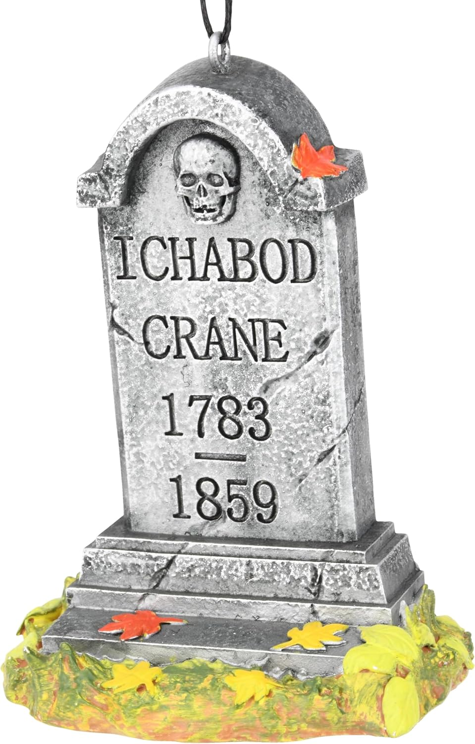 Tree Buddees Ichabod 鶴 墓石 オーナメント &ndash; ハロウィンオーナメント &ndash; スリーピーホロウヘッドレスホースマ