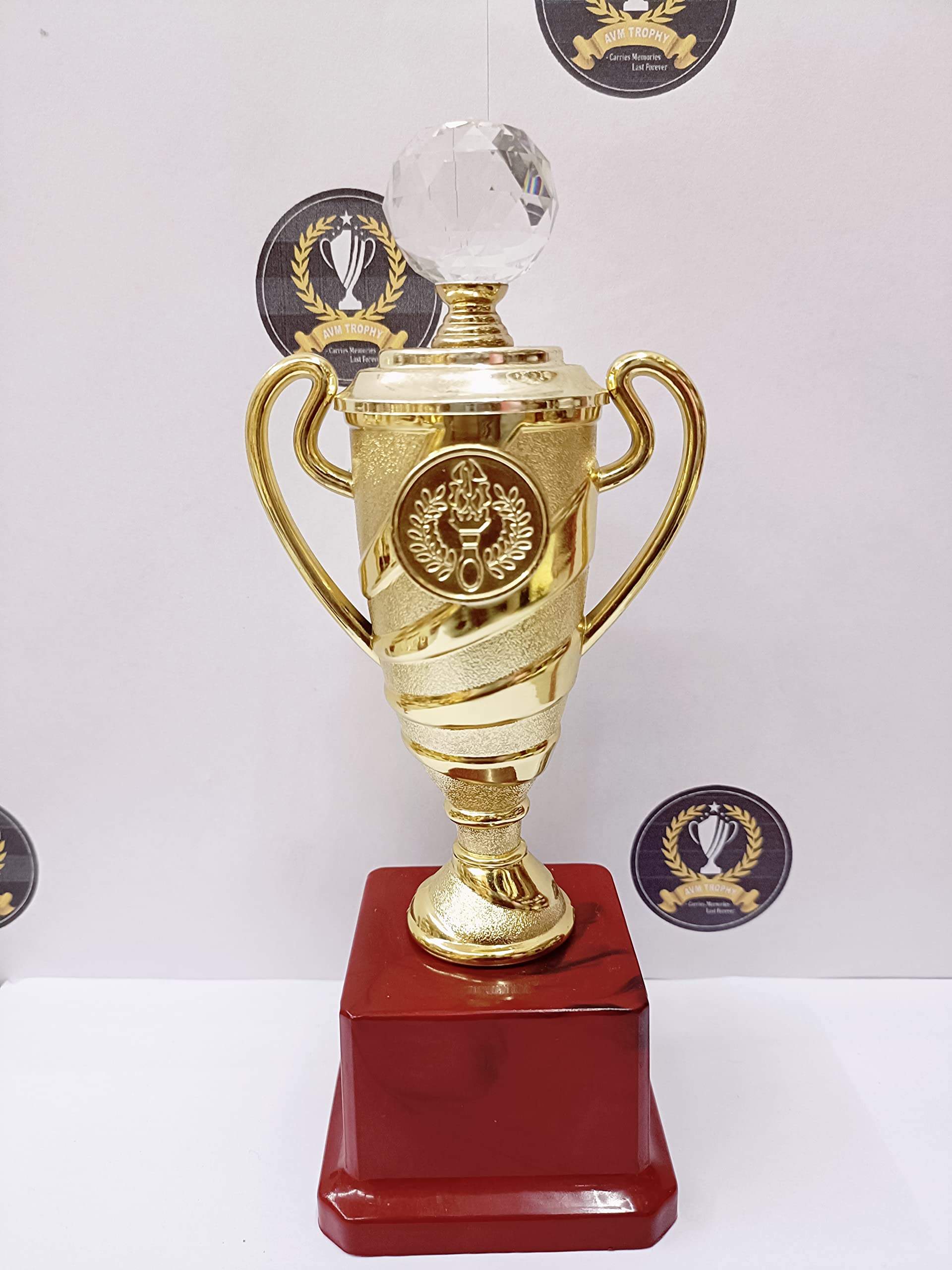 Trophy Golden Fiber Logo Small Diamond Cup (B0B439CCN7) Amazon Price History, Amazon Price Tracker