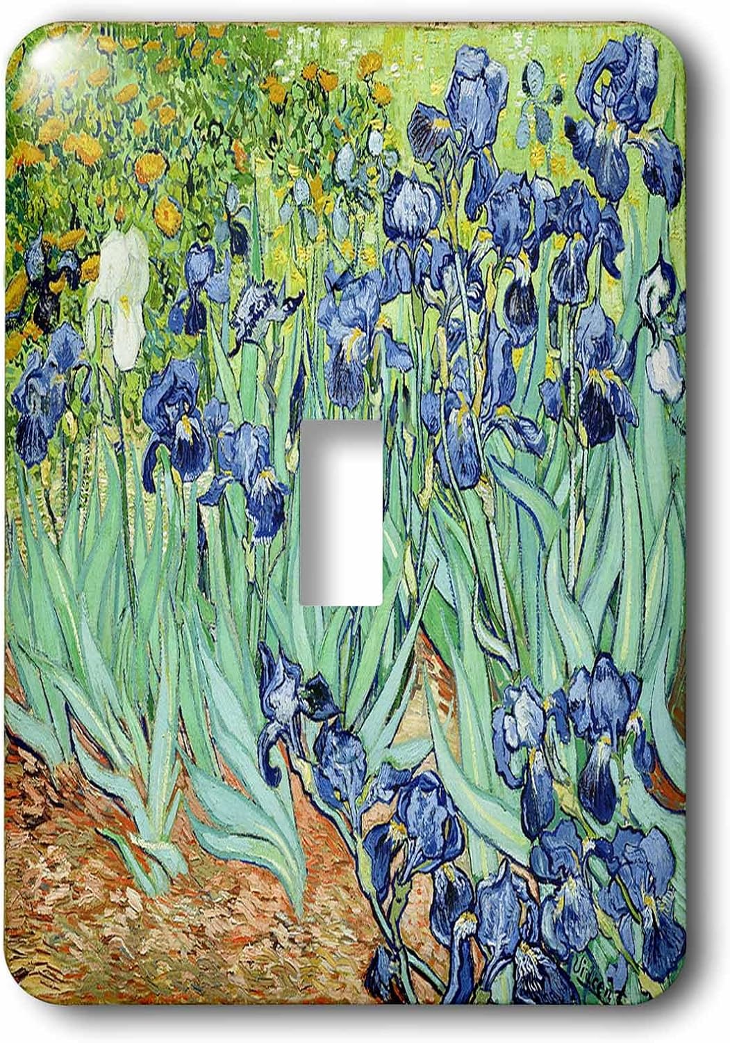 3dRose Van Gogh Painting Irises II Painting double toggle switch