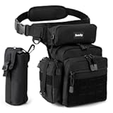 Jueachy Drop Leg Bag for Men&colon; Tactical Thigh Bag Motorcycle Accessories Big Metal Detecting Tool Pouch Outdoor for Hiking Fishing Hunting