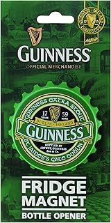 Green Collection Fridge Magnet Bottle Opener by Guinness Official Merchandise