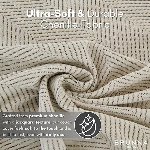 Miniatura 4 de Fundas de sofá y sofá de tamaño universal + eliminación de pelo de mascotas, funda de manta de sofá, manta para perros, funda de sofá lavable para