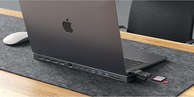 HyperDrive Docking Station para MacBook 13-14", Dual 4K, 13 Puertos miniatura 7