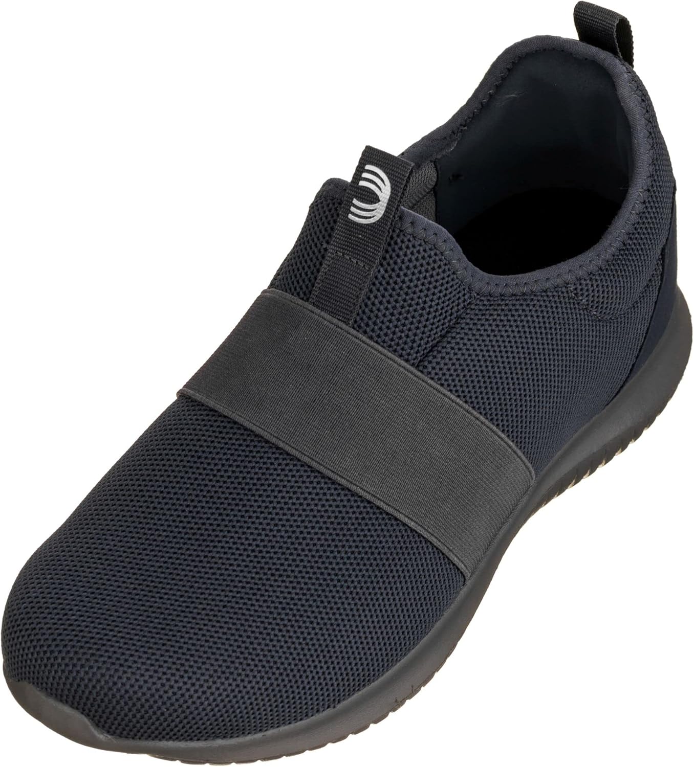 CALTO Men's Invisible Height Increasing Elevator Shoes - Black Ultra Feather Lightweight Sporty Sneakers - 2.1 Inches Taller - Q120 - Size 9 D(M) US