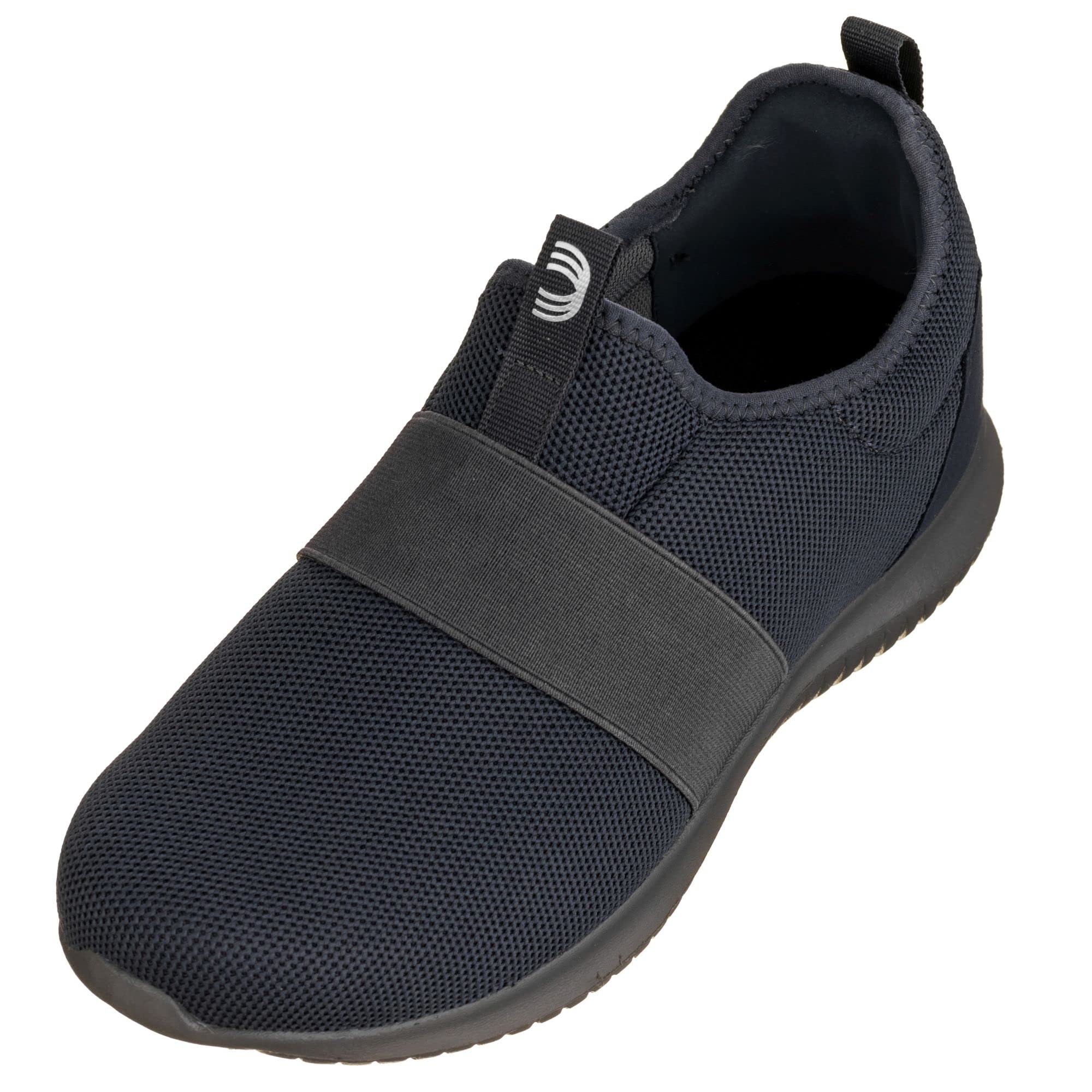 CALTO Men's Invisible Height Increasing Elevator Shoes - Grey Ultra Feather Lightweight Sporty Sneakers - 2.1 Inches Taller - Q121 - Size 10 D(M) US