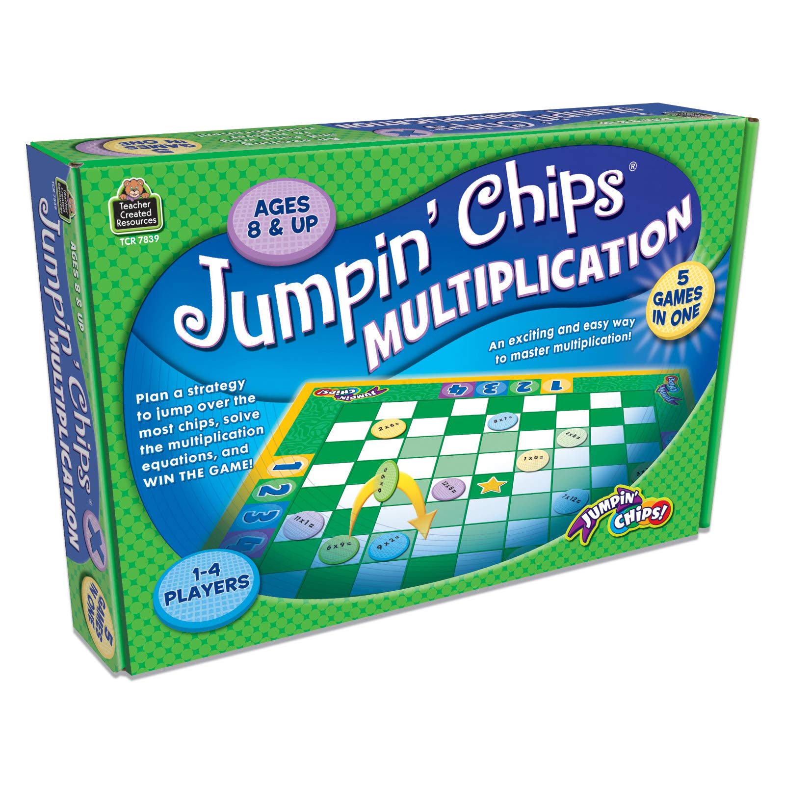 Teacher Created Resources Jumpin' Chips Multiplication (7839)