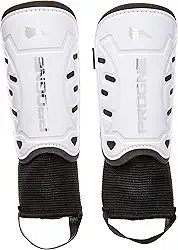 Caneleira Futebol Futsal Society Iron Com Tornozeleira - Branco - Par