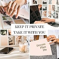 Vista 7 de Kit de tablero de visión para mujer, 168 tarjetas con imágenes y citas de primera calidad, tablero plegable y libro guía Suministros completos