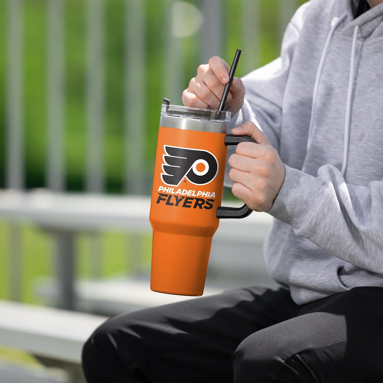 FOCO Philadelphia Flyers NHL 40 oz Team Color XL Tumbler - Image 6