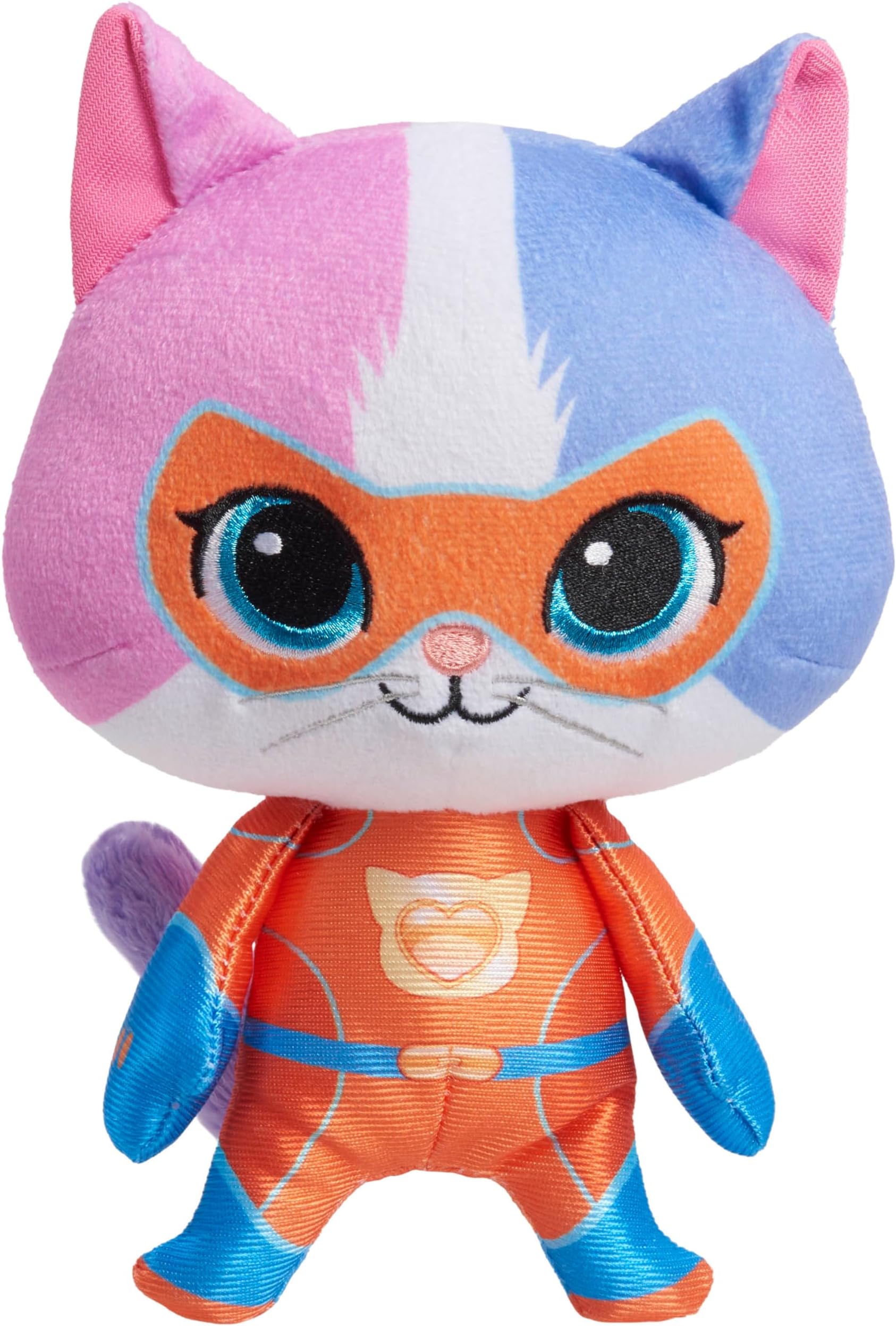 Disney Junior SuperKitties Small Plush Stuffed Animal, Buddy, Kitten, Kids Toys for Ages 2 Up by Just Play